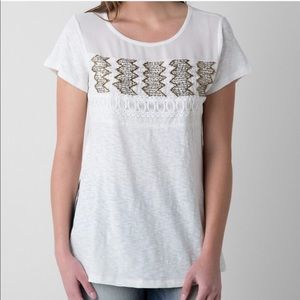 Buckle jeweled shirt